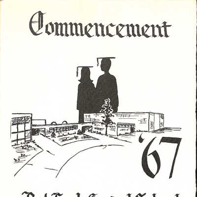 1967 RHCS Commencement Program