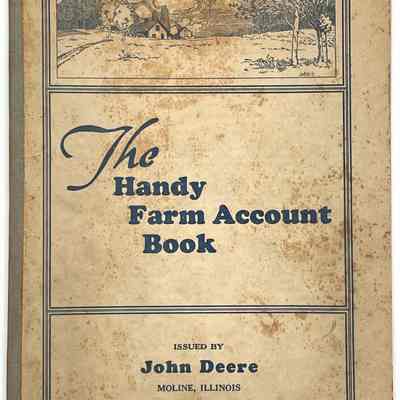 Farm Account Book kept by Walter Vogel, 1932-1935