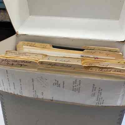 Clara Losee's genealogy research