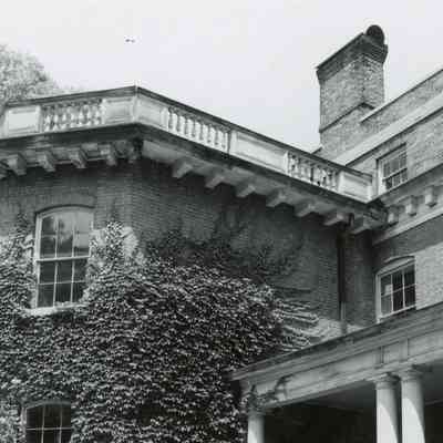 Maizeland - South wing and porch - 1966