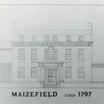 Maizeland - Architectural drawing - 1966