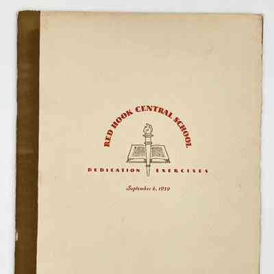 1939 Dedication Exercises for Red Hook Central School