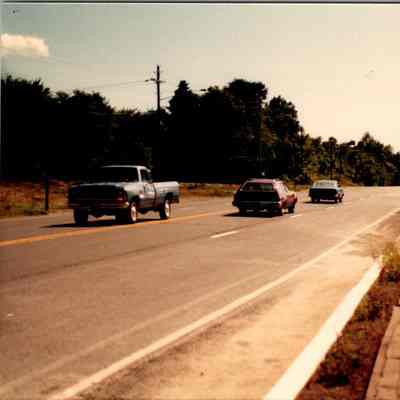 View of Route 9G, 1984