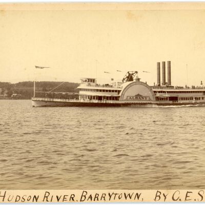 The Day Liner "Albany" on the Hudson River