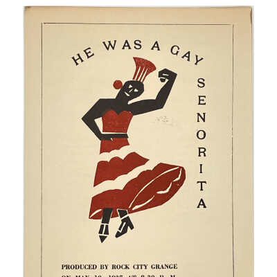 He Was A Gay Señorita - Grange Program, 1937