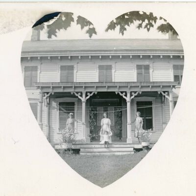 Women at Meads House, Kerley Corners Road