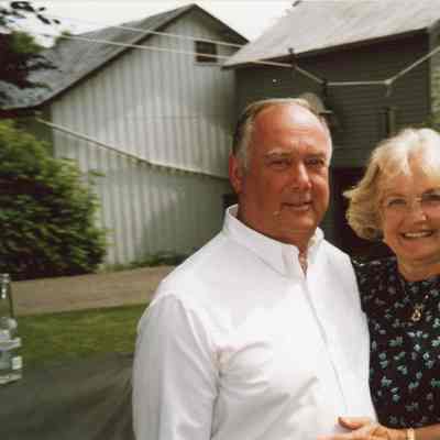 Sue and husband Bill Crane, 2005