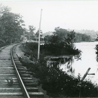 Spring Lake railroad tracks