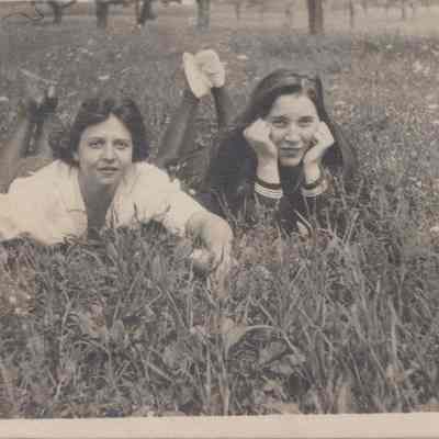 Edna Minkler and another woman