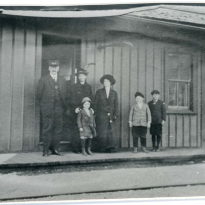 C.N.E Railroad station
