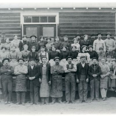W.H. Baker Chocolate Factory Workers