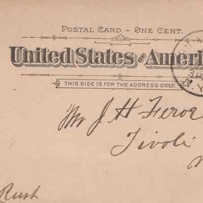 J. H. Feroe Postcard