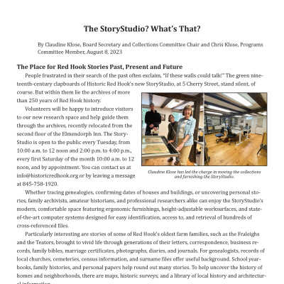 Blog Post: The StoryStudio? What’s That?