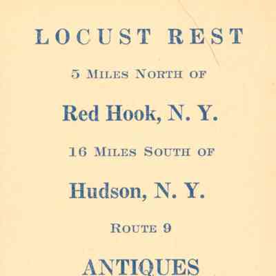 Locust Rest Business cards