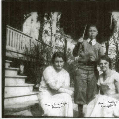 Family photos of Jane (Fraleigh) Fenner and Irving A. Fraleigh