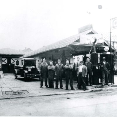 Tremper's Ford dealership, 1920s-30s.
