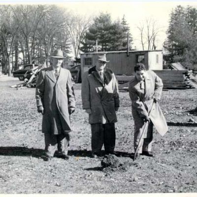 Ground Breaking Ceremony for School Addition