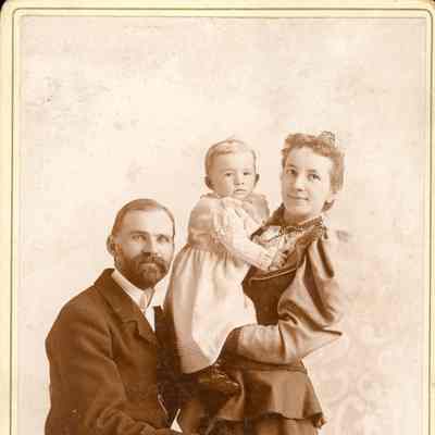 Dr. Losee, Mrs. Ed Losee, & Edwin Losee