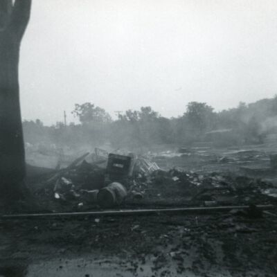 Scheffler Lumber Company fire, 1964