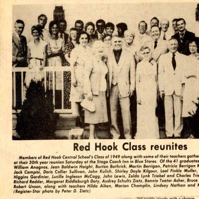 Class of 1949, 30th Reunion Clipping
