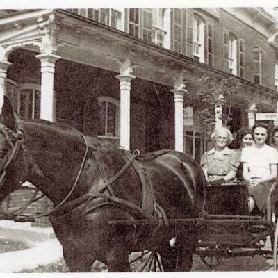 Liz Anspach on West Market Street