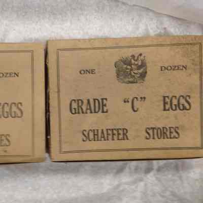 Egg Cartons from Schaffer Stores