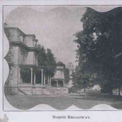 North Broadway (unpaved) in the Village of Red Hook, NY