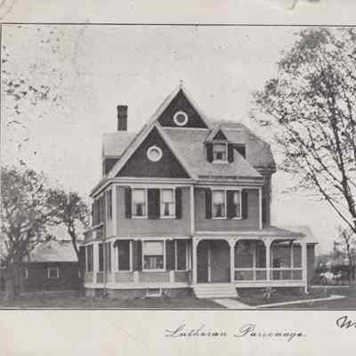 Lutheran Parsonage, Red Hook, 1906