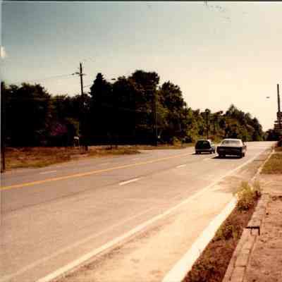 View of Route 9G, 1984