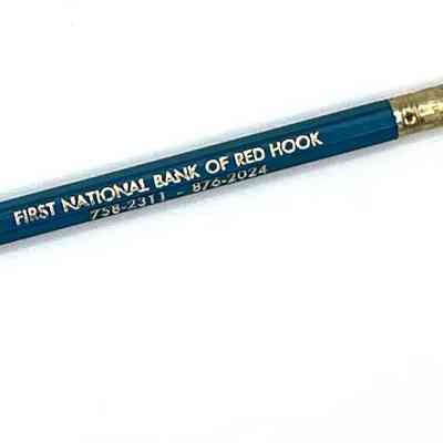 Pencil from the First National Bank of Red Hook