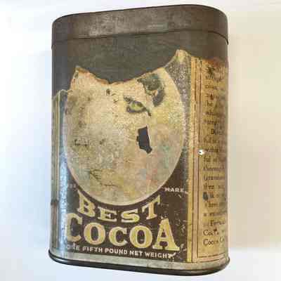 Baker's Cocoa Tin