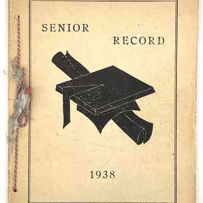1938 Senior Record - RHHS Yearbook
