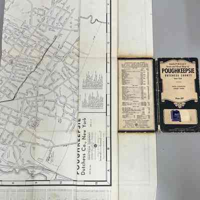 Hagstrom's Street and Road Map of Poughkeepsie, Dutchess County, New York