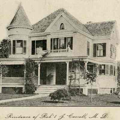 Residence of Rob't J. Carroll, M.D.