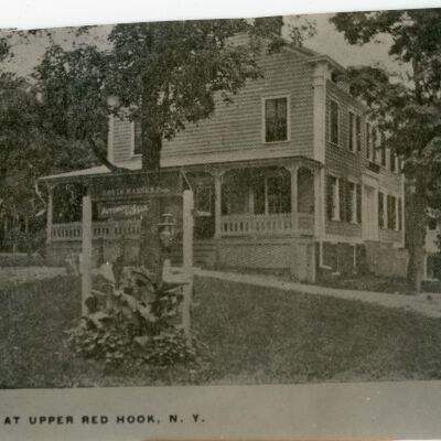 Hotel at Upper Red Hook, NY