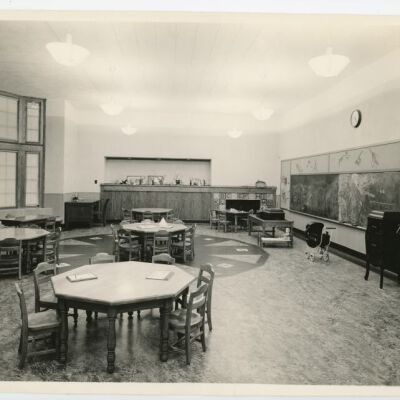 Part of Red Hook school addition 1950