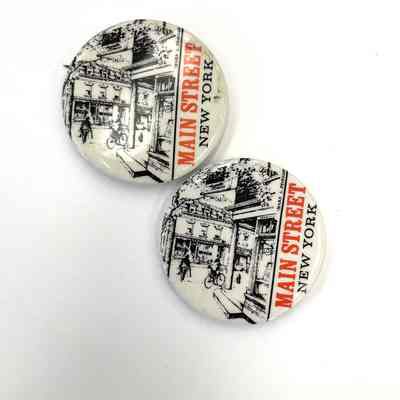 Promotional pin "Main Street New York"