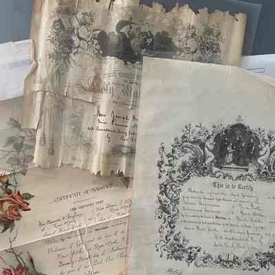 Hapeman/Tremper/Griffing family papers - oversized