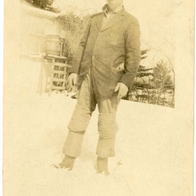 Man in Snow