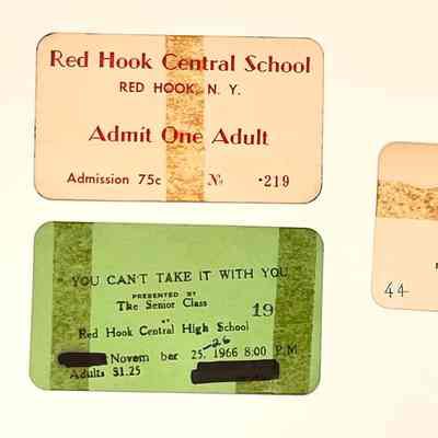 Misc. Tickets and membership cards