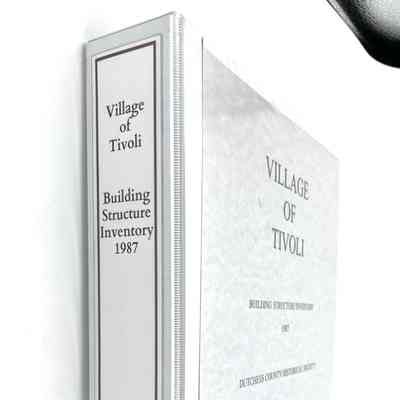 1987 Village of Tivoli Building Structure Inventory
