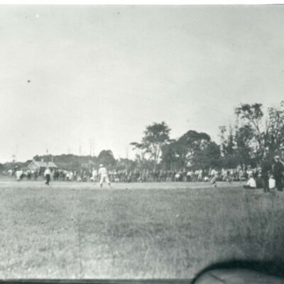 Baseball, early 1900's, maybe Chanler Park