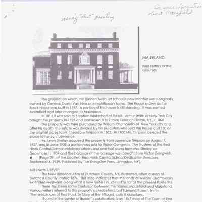 Maizeland Information