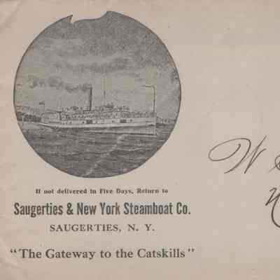 Saugerties and New York Steamboat Co., Letter, 1923