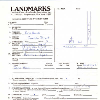 41 Garden St. (1975 Survey)