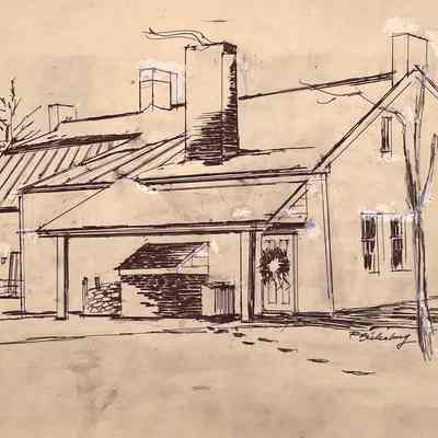 The Back Of The Elmendorph, Illustration
