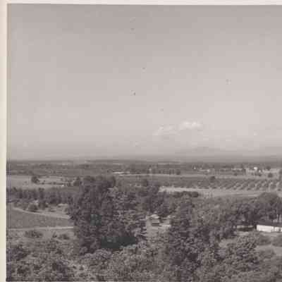 View of Losee farm looking southwest from Prospect Hill