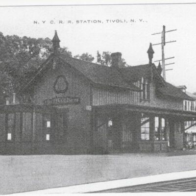 View of Tivoli Railroad Station