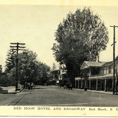 Red Hook Hotel and Broadway, Red Hook, N Y