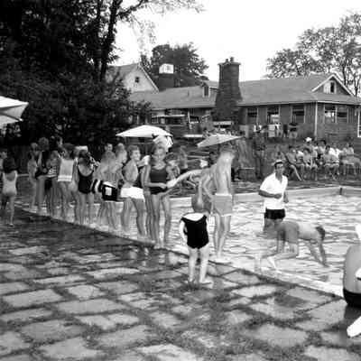 Tivoli (likely Ward Manor) Swimming Pool, 1965